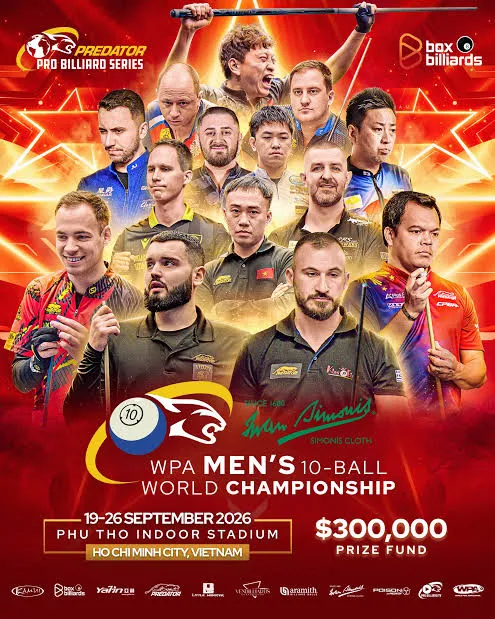Trực tiếp 1 | 2026 Box Billiards Mixed Doubles Open